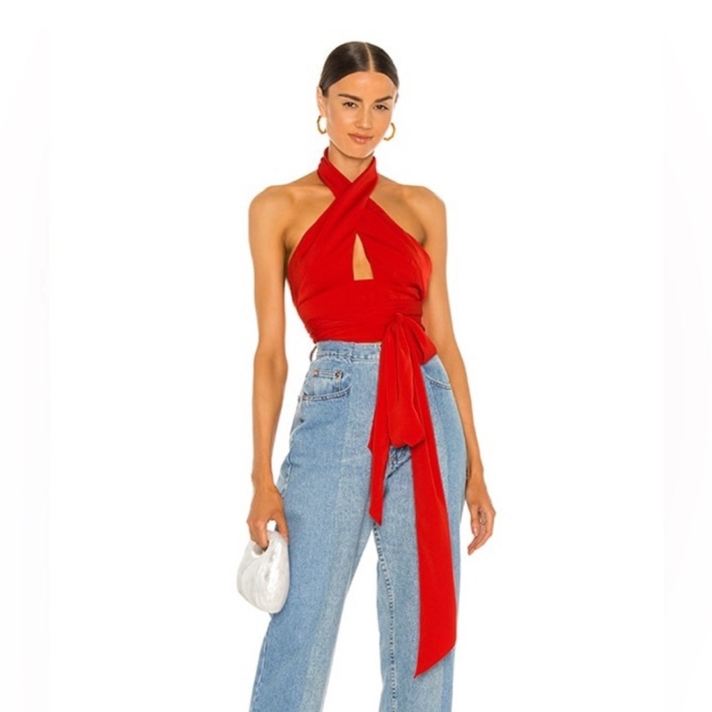 Superdown Revolve Jennifer Wrap Top